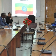 ECSU Holds Talks with South Sudanese Delegate