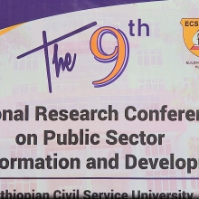 ECSU holds the 9th National Conference