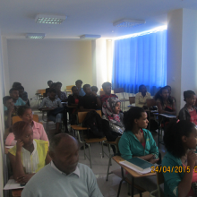 HAMU Provided Training on “Basics of HIV/AIDS” to Students of Admas University