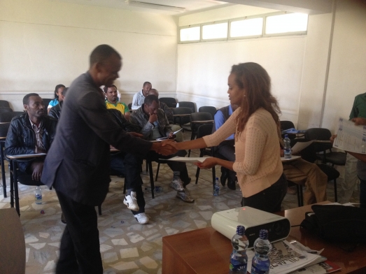 HAMU Awarded Certificate to Graduating Students of Anti- AIDS Club Members 