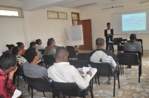 HIV/AIDS Management Unit Trained ECSU Students
