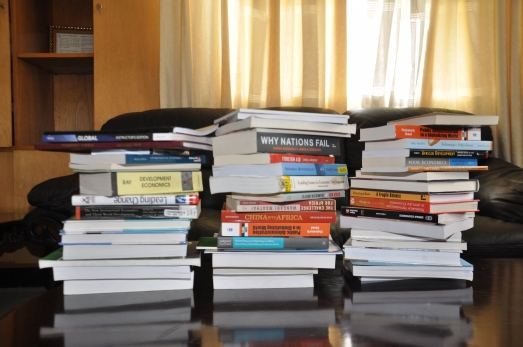 The books donated to ECSU library