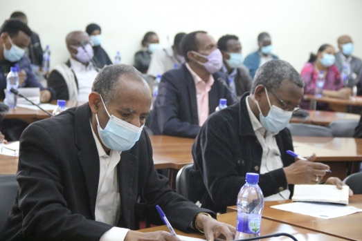 ኢሲሰዩ የ2014 ዓ.ም የግማሽ ዓመት የሥራ አፈፃፀም ግምገማ አደረገ