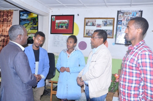 ECSU Community Donates to Geresenon Yeaymero Himuman Merja Mahiber 