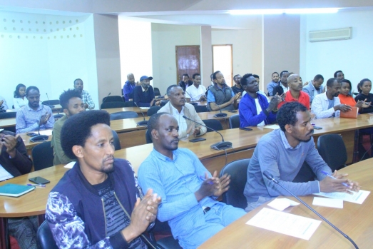 ECSU Holds a Public Lecture On Transitional Justice