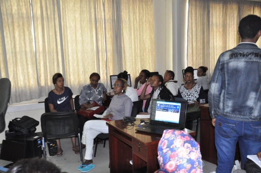 ECSU Library and Documentation Directorate organize Training