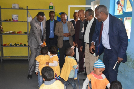 ECSU Management Vists Selam Children`s Village