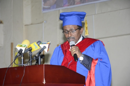 Ethiopian Civil Service University Colorfully Graduates Students 