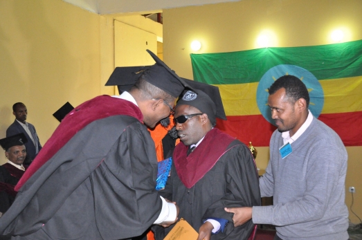 Ethiopian Civil Service University Colorfully Graduates Students