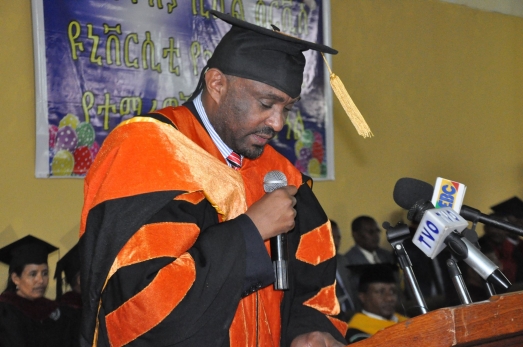 Ethiopian Civil Service University Colorfully Graduates Students