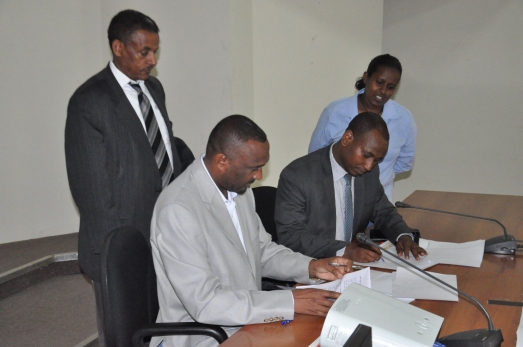 ECSU and Ethiopian Kaizen Institute Sign Cooperation Agreement