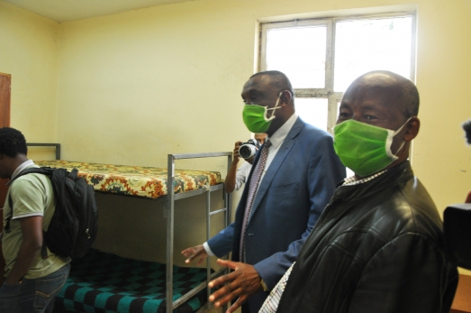 Ministerial Committee for Corona Prevention Visited ECSU
