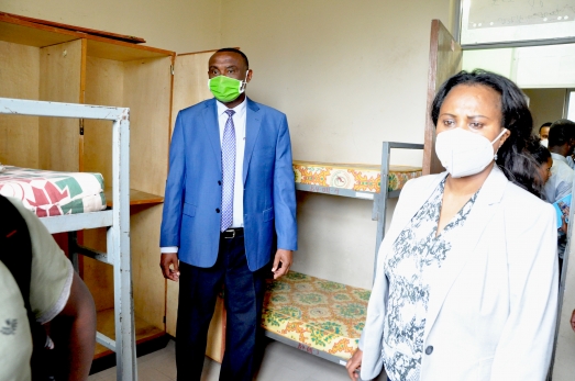 Ministerial Committee for Corona Prevention Visited ECSU