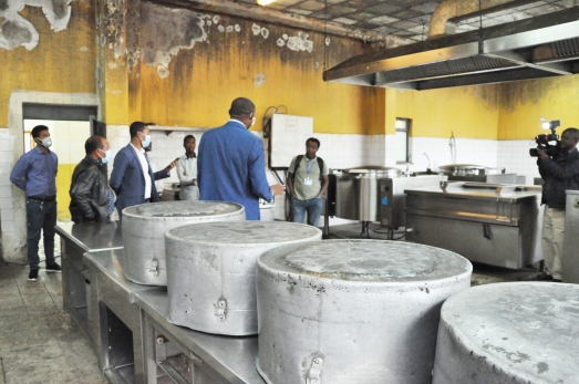 Ministerial Committee for Corona Prevention Visited ECSU