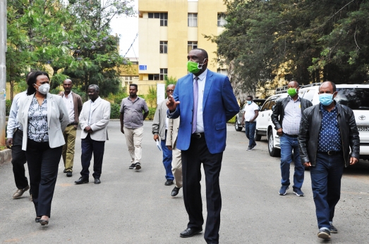Ministerial Committee for Corona Prevention Visited ECSU