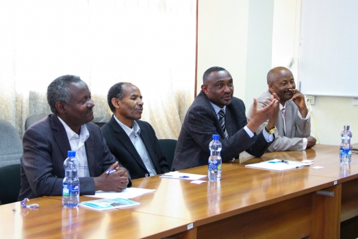 Team from SOAS University of London visits ECSU