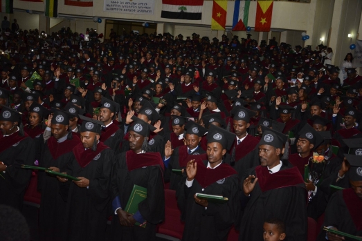 Ethiopian Civil Service University Graduates Students