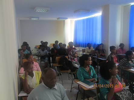 HAMU Provided Training on “Basics of HIV/AIDS” to Students of Admas University
