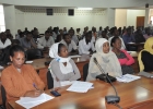 ECSU Registrar and Alumni Directorate give orientation