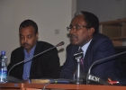 Newly appointed ECSU president introduced to the Expatriate Staff of the university
