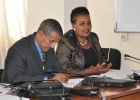 The Standing Committee Discussed with ECSU Top Management